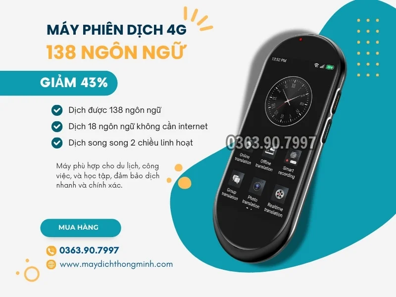 Mua Bán Máy phiên dịch, máy thông dịch giá rẻ nhất tại Bến Tre