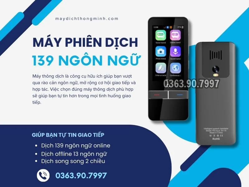 Mua Bán Máy phiên dịch, máy thông dịch giá rẻ nhất tại Nghệ An