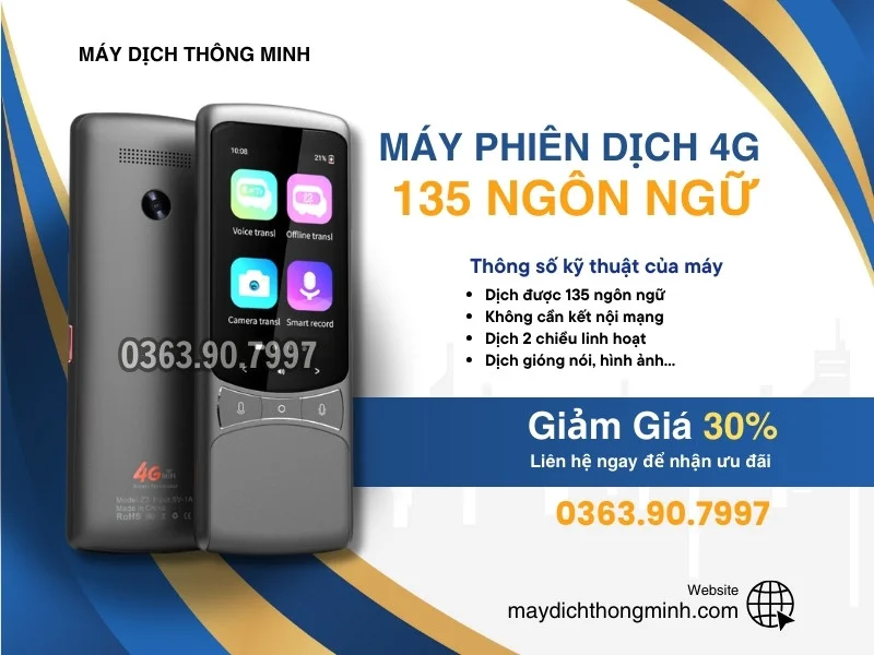 Mua Bán Máy phiên dịch, máy thông dịch giá rẻ nhất tại Sóc Trăng