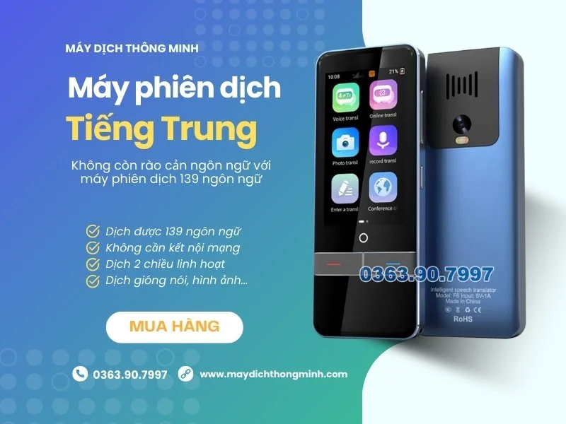 Mua bán máy phiên dịch Tiếng Trung Quốc giá rẻ